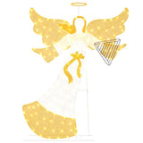 Lighted Angle Warm White 116 x 29 x 158.5 cm Polyester 42019624