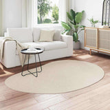 Area Rugs HUARTE Beige 140 x 200 cm Polyester 4103715