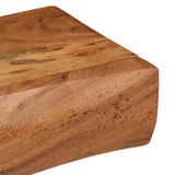 Wall Shelves 2 pcs 80x17x8 cm Solid Wood Acacia 373631