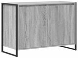Side Cabinet Grey Sonoma 79 x 36 x 75 cm Engineered Wood 886603