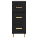 Sideboard Black oak 34.5 x 34 x 90 cm Engineered wood 880936