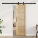 Sliding Door ORKDAL Natural 61 x 198.5 cm Solid Pine Wood 3445548