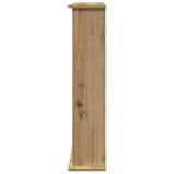 Fireplace Surround Artisan Oak 75x20x87.5 cm Engineered Wood 854588