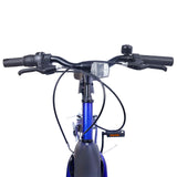 Kids Bike 24'' 6-Speed for 8-12 Years Old Dark Blue 42009392