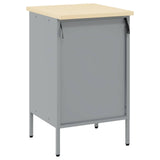 Work Bench with Drawer with Lock Black and Grey 50 x 55 x 85 cm 4103462