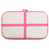 Inflatable Gymnastics Mat with Pump 60x100x15 cm PVC Pink 92652