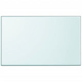 Table Top Tempered Glass Rectangular 1000x620 mm 243633