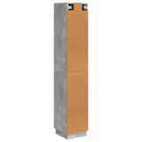 Cabinet Set 2 pcs Concrete Grey 33 x 34.5 x 87 cm 3416811