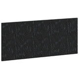Wall-Mounted Headboard DELFT Black Engineered Wood 897186