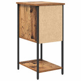 Bedside Cabinet 2 pcs Old wood 32 x 42 x 70 cm Engineered wood 871286