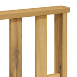 Outdoor Middle Sofa Solid Acacia Wood White 3439003