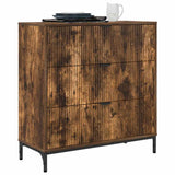 Sideboard Smoked Oak 79.5 x 33 x 82 cm Engineered Wood 883439