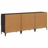 Sideboards 3 pcs Black Oak 60 x 35 x 70 cm Engineered Wood 3415596