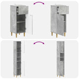 3 Piece Bathroom Cabinet Set ARNHEM Engineered Wood 3417849