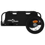 Bike Trailer Black Oxford Fabric and Iron 94164