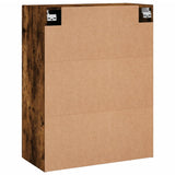 Wall Mounted Cabinets 2 pcs Smoked Oak 69.5x34x90 cm 3195616