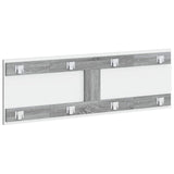 Wall-Mounted Headboard HAARLEM Grey Sonoma Engineered Wood 896951
