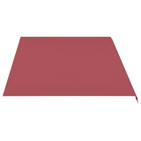 Replacement Fabric for Awning Burgundy Red 5x3 m 311971
