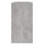 Console Table Concrete Grey 89x41x76.5 cm Steel 809570