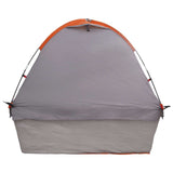 Car Tent Grey and Orange 200 x 170 x 170 cm Polyester and Steel 42028541