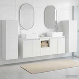 Bathroom Furniture Set 5 pcs High Gloss White 3405997