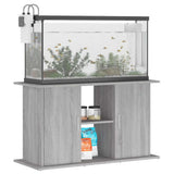 Aquarium Stand Grey Sonoma 101x41x58 cm Engineered Wood 833613