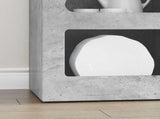 Sideboard Concrete Grey 40 x 35 x 100.5 cm Engineered Wood 891297