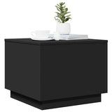 Coffee Table Black Engineered wood 50 cm x 50 cm x 40 cm 839869