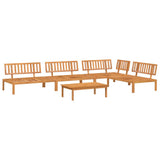 5 Piece Garden Pallet Sofa Set Solid Wood Acacia 3209430