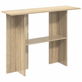 Console Table Sonoma Oak 100 x 30 x 75 cm Engineered Wood 8001177