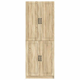 Cabinet Set 2 pcs Sonoma Oak Engineered Wood 3416945