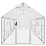 Aviary Silver 1.79x8x1.85 m Aluminium 3155799