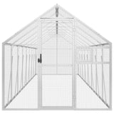 Aviary Silver 1.79x8x1.85 m Aluminium 3155799