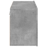 TV Cabinet Wall-mounted Concrete Grey 80x30x41 cm 836958