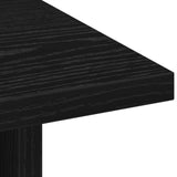 Bedside Table 2 pcs Black Oak 41 x 40 x 45 cm Engineered Wood 8000439