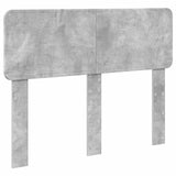 Bed Frame Concrete Grey 120 x 200 cm Engineered Wood 3412202