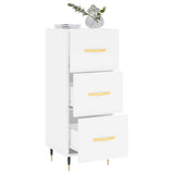Sideboard White 34.5x34x90 cm Engineered Wood 828580