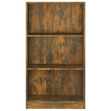 Book Cabinet Smoked Oak 60x24x109 cm Engineered Wood 815087