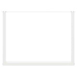 Dining Table Legs U-Shaped 3 pcs White 100x cm Steel 4013213