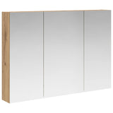 Bathroom Mirror Cabinet Artisian Oak 100 x 14.5 x 70 cm 889126