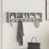 Wall-Mounted Coat Rack Wall-Mounted Grey Sonoma Engineered wood 874328