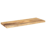 Table Top 70x40x2.5 cm Rectangular Solid Wood Mango 371447