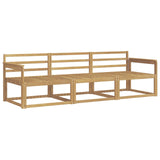 Outdoor Sofa Set 3 pcs White 249.5 x 83 x 73 cm 3385978