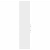 Highboard White 30x42.5x185 cm Engineered Wood 846236