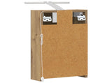 Bathroom Mirror Cabinet Artisian Oak 30 x 10.5 x 50 cm 889022