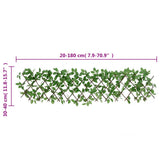 Artificial Ivy Trellis Expandable 5 pcs Green 180x30 cm 366585