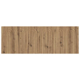 Wall-Mounted Headboard ALKMAAR Artisan Oak Engineered Wood 896304