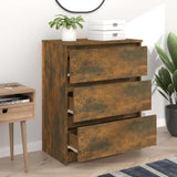815510 Sideboard Smoked Oak 60x35x76 cm Engineered Wood