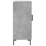 Sideboard Concrete Grey 90x34x80 cm Engineered Wood 828112
