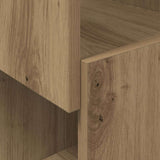 Corner Cabinet Artisan Oak 25.5x25x102cm Engineered Wood 889812
